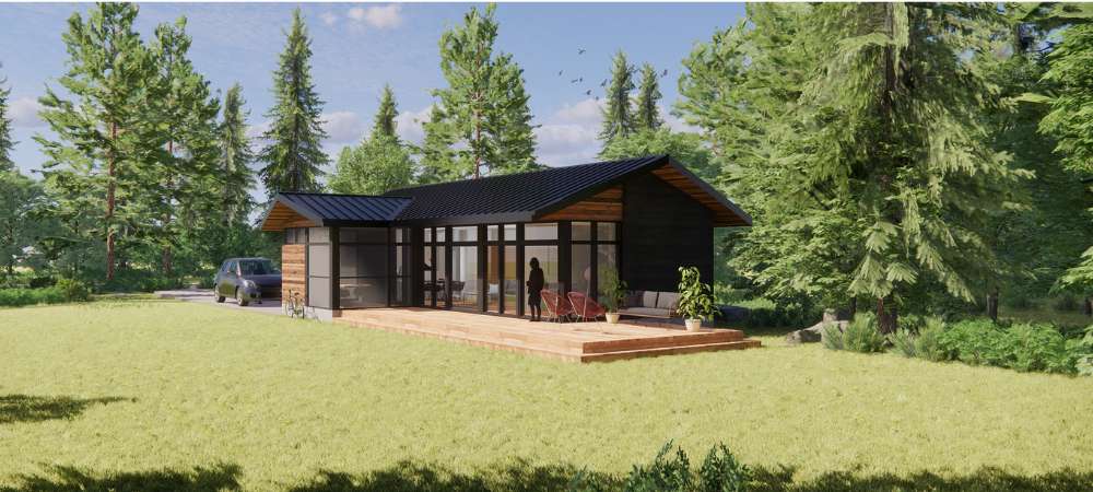 Kit petite maison préfabriquée Abri 750