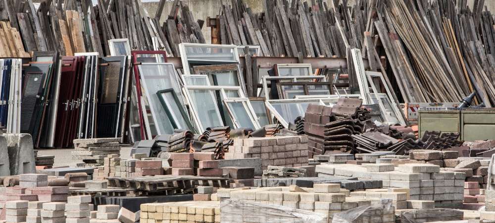 Matériaux de construction récupérés