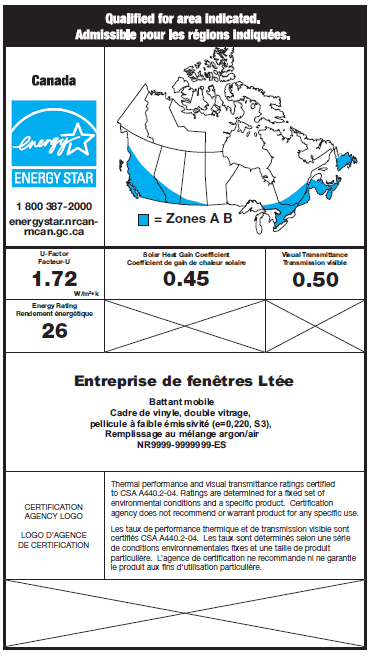 Descriptif étiquette