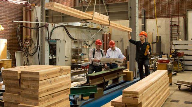 Le bois lamellé-croisé pour la construction en bois