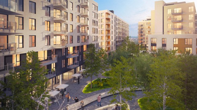 Projet Arbora, à Griffintown © Sotramont