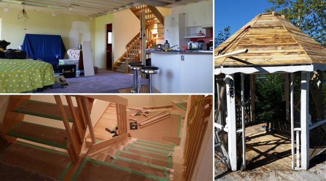 Pendant les travaux 