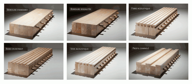 panneau de bois laminé à chevilles