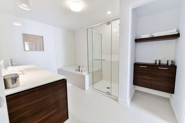 Square du Nordet - salle de bain