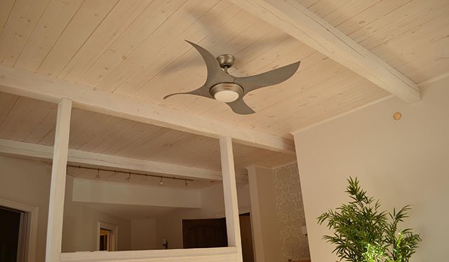 plafond de bois