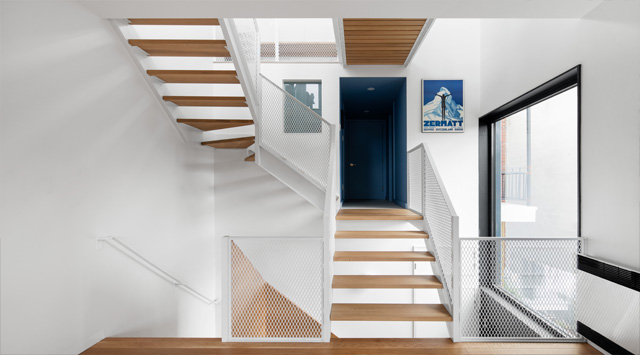 intérieur annexe résidentielle Montréal