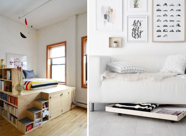 rangement petit espace