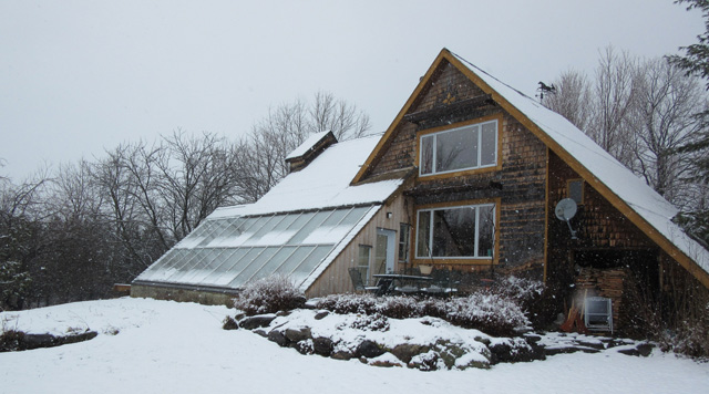 solarium en hiver